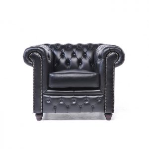 Chesterfield Stoel Zwart